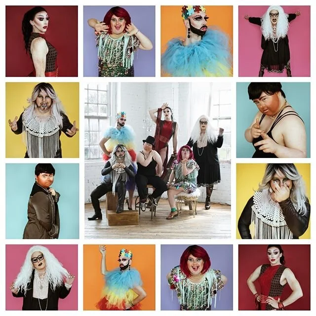 Throwback Thursday! 
We can't believe it's been almost a year since we shot with the infamous @dragsyndrome, the world&rsquo;s first Drag troop featuring fierce drag queens and kings! Learn more https://www.dragsyndrome.com/ .
.
.
.
.
#modbettie #por