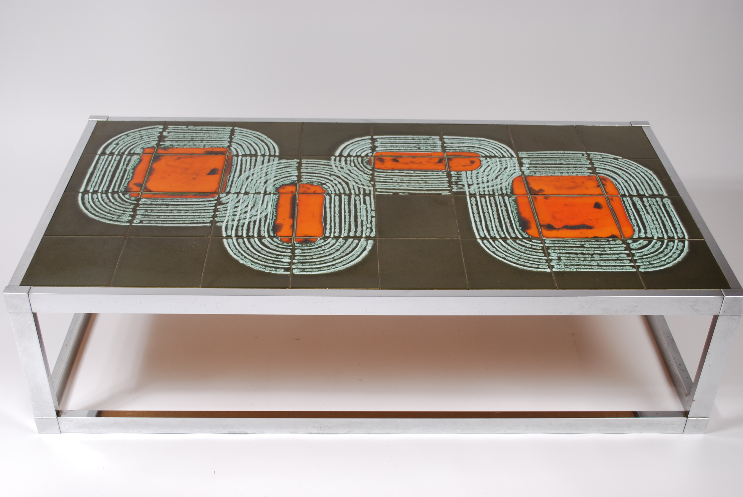 Tile coffee table 60's, Belgium