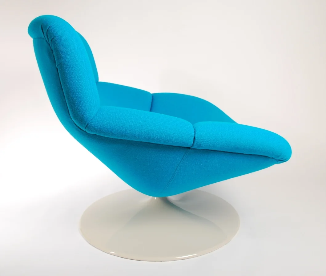 Artifort F518 Lounge swivel chair Kvadrat 850