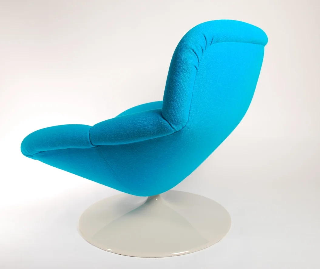 Artifort F518 Lounge swivel chair Kvadrat 850