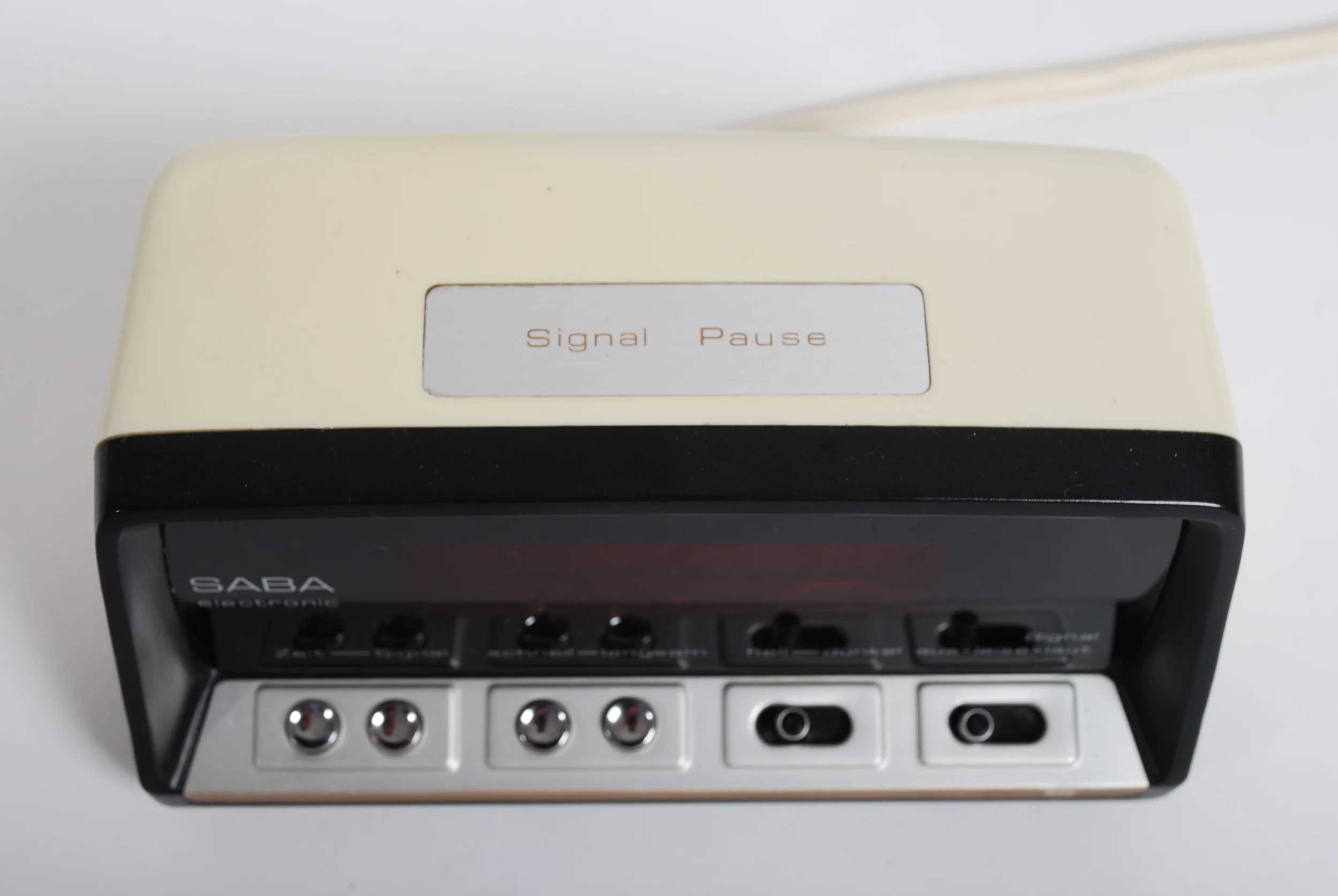 Alarm clock Saba EZ15, 70's, Germany