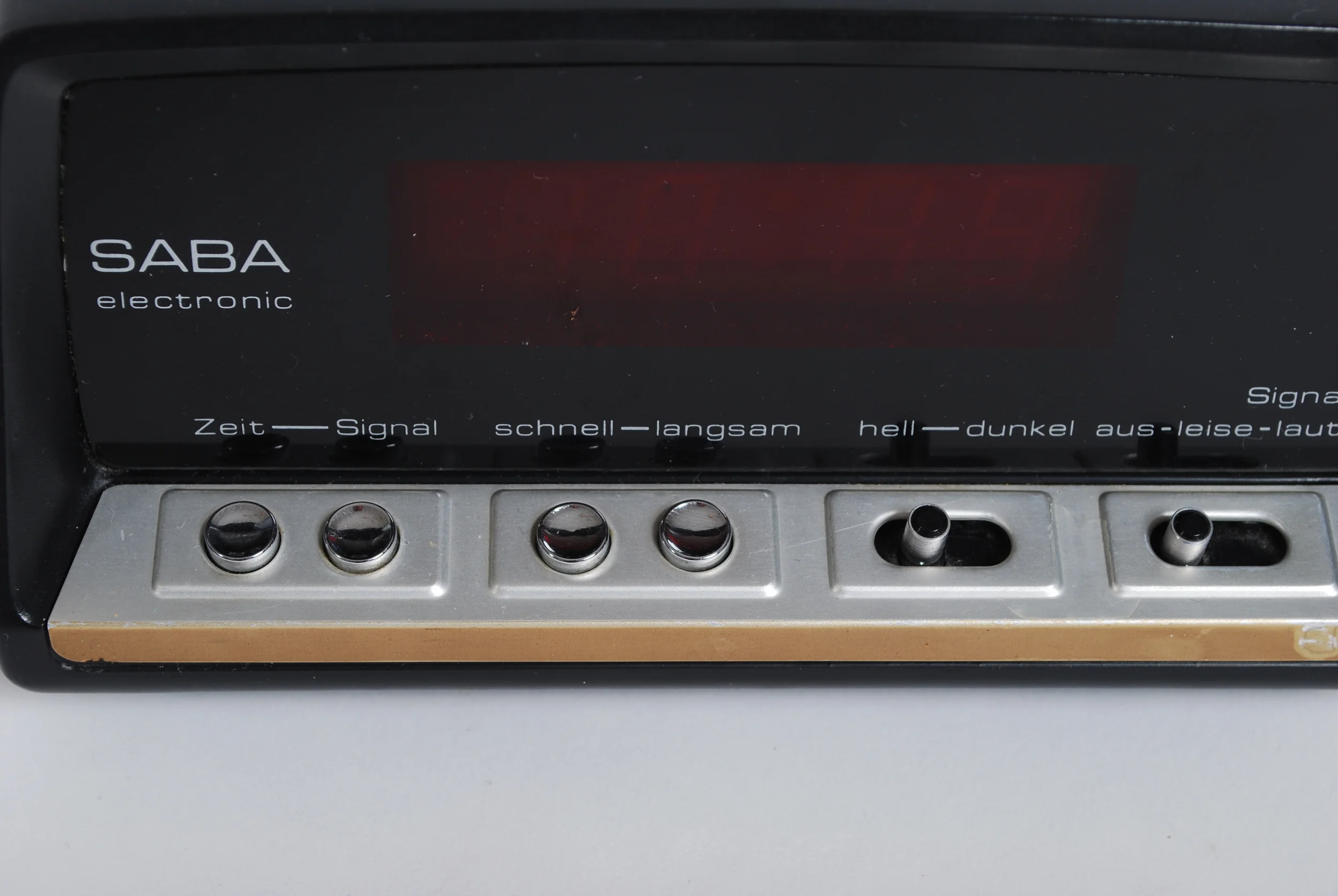 Alarm clock Saba EZ15, 70's, Germany