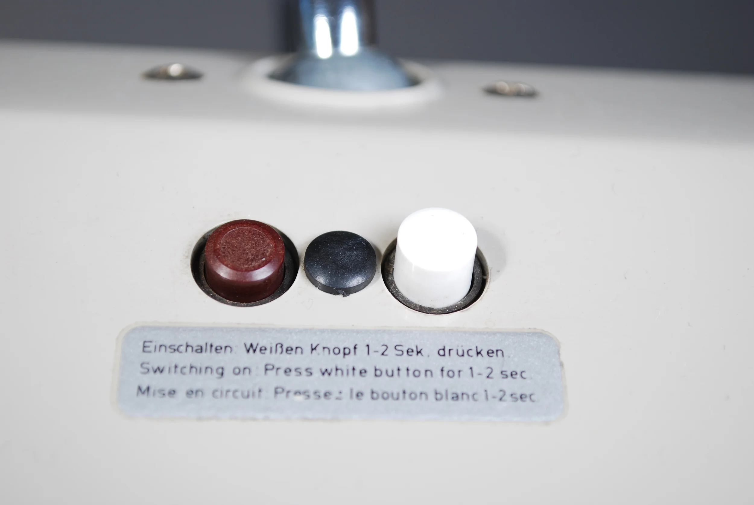 Desk lamp BW 'Bund' Waldmann 60's, Germany