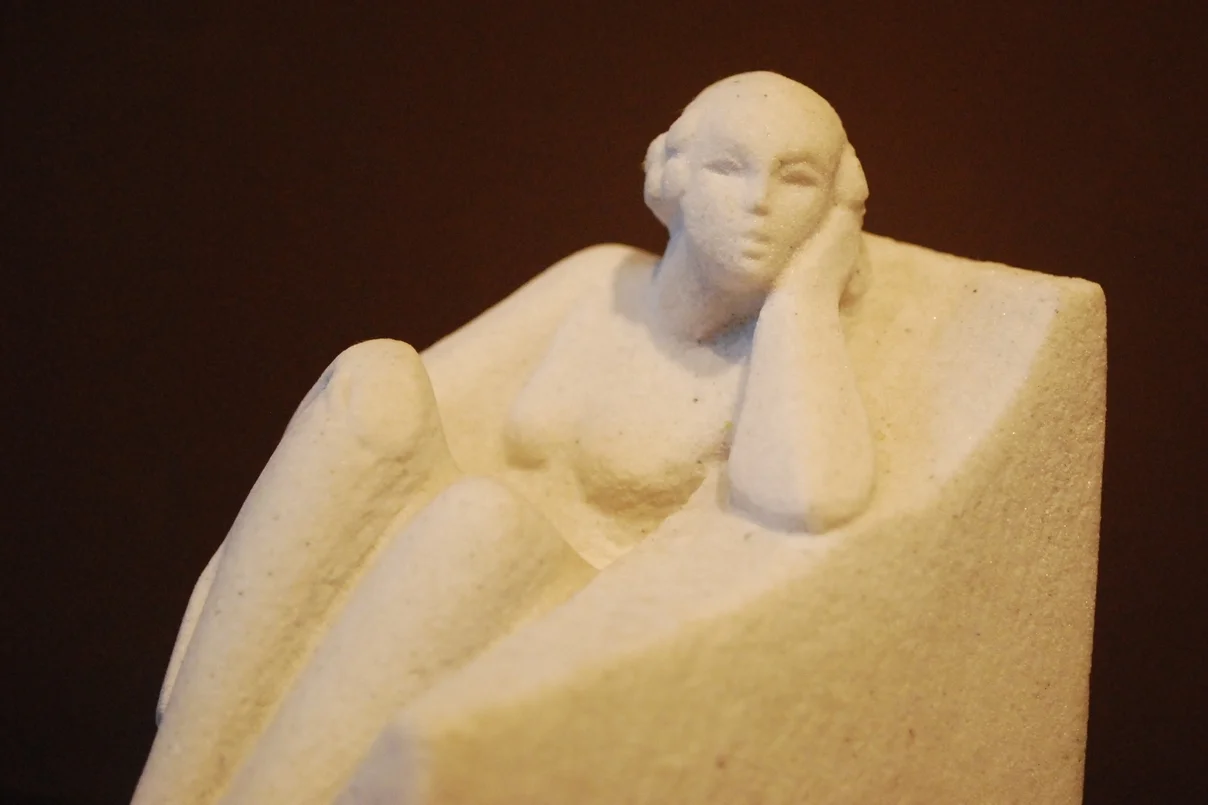 Stone figures Marbell, 80's, Belgium