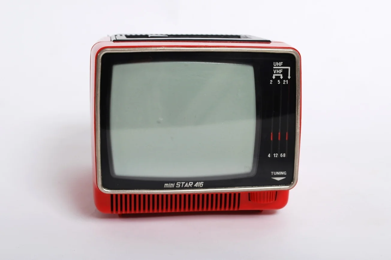 Portable television mini STAR 416, 80's USSR — Flux Vintage