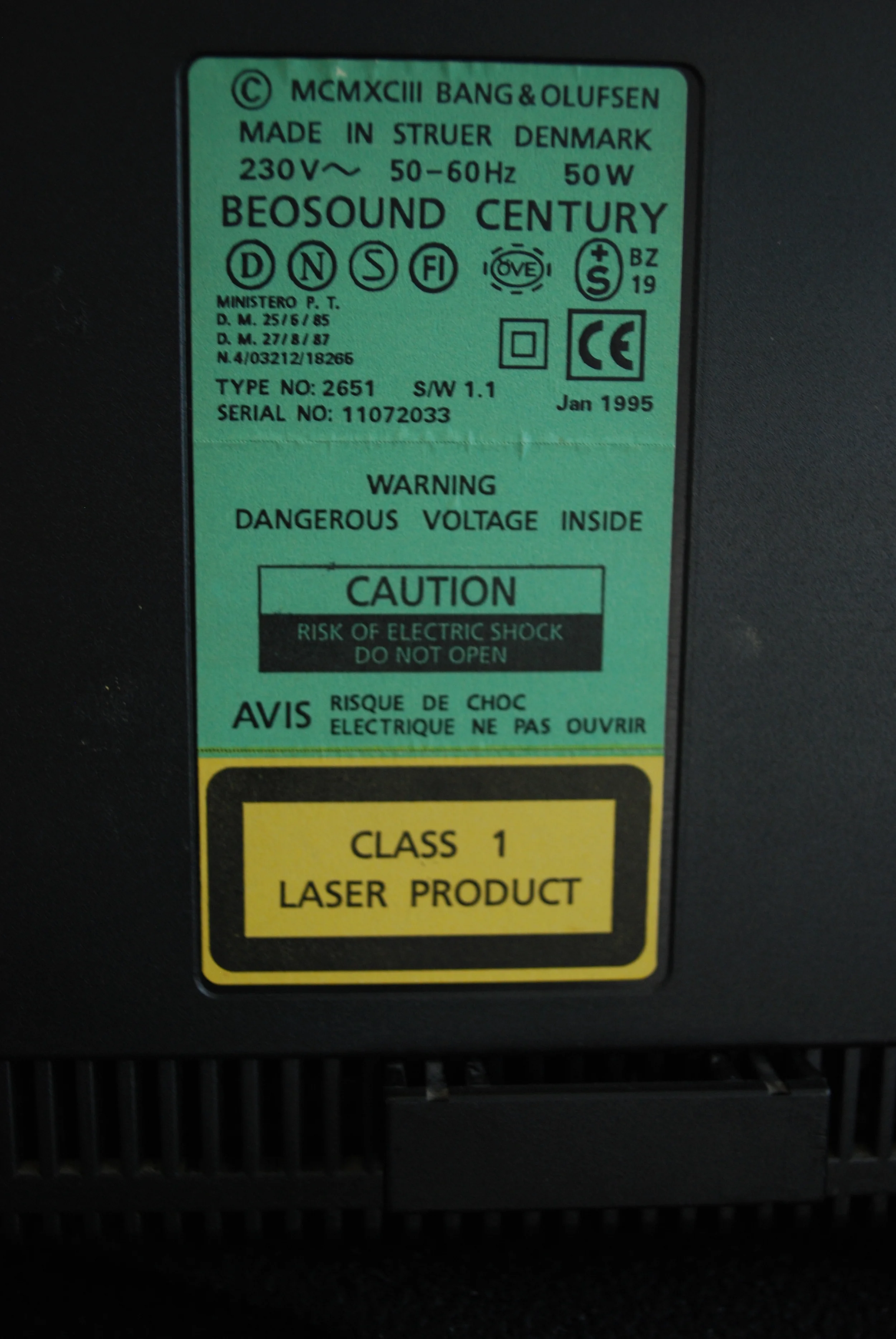 beosound century 2000