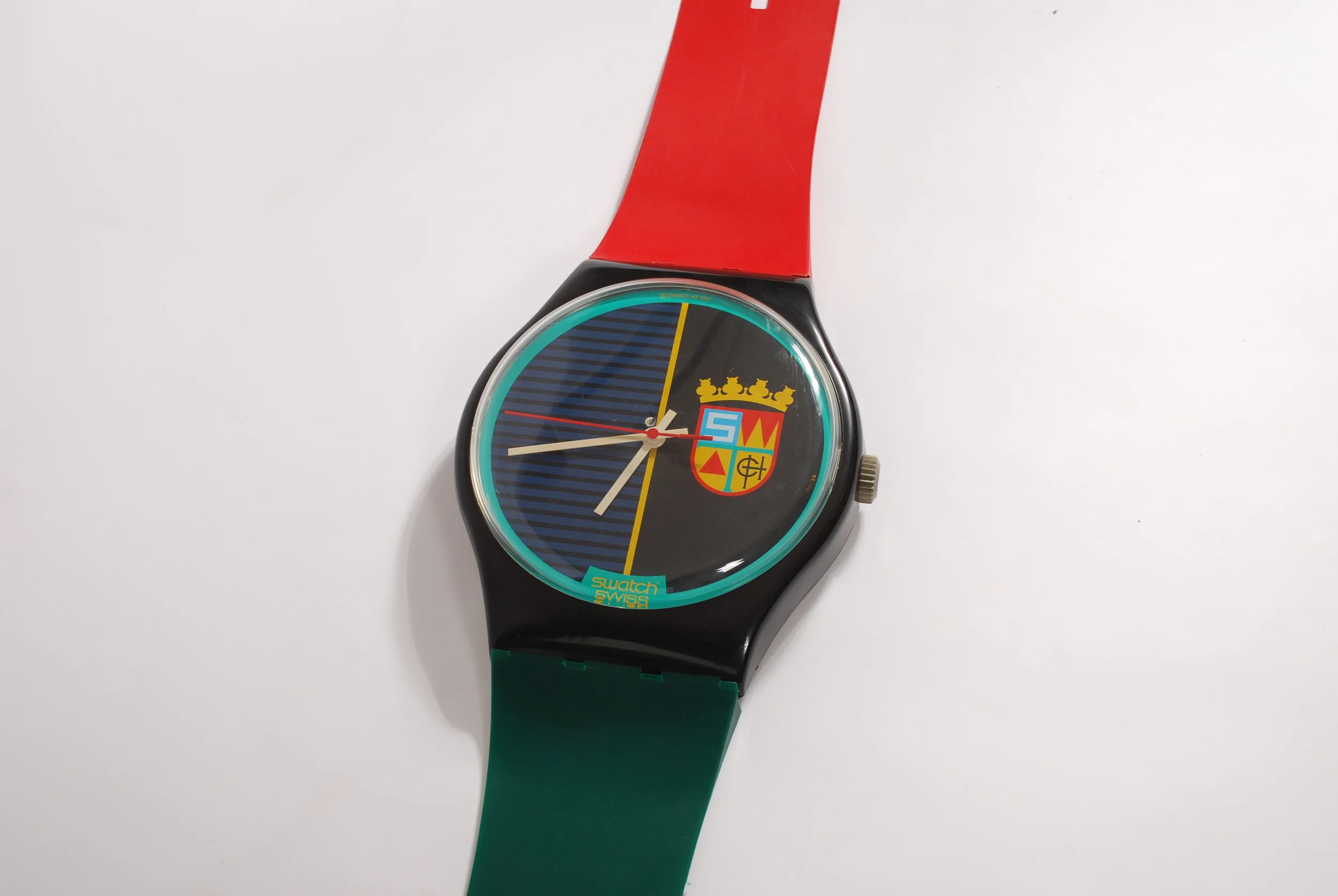 Maxi Swatch wall clock 1987