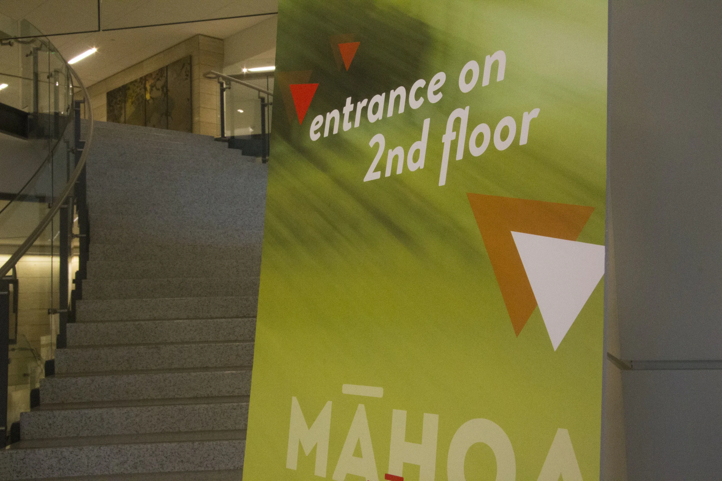 Event day wayfinding