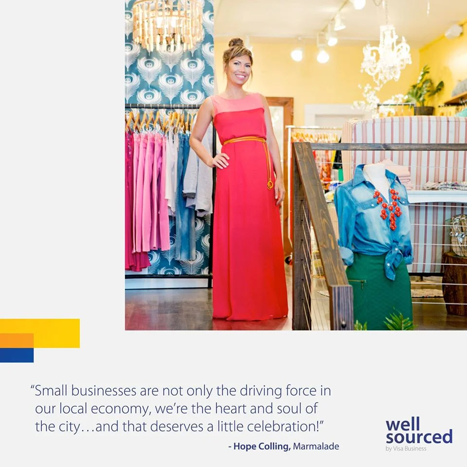 Marmalade Boutique for Visa Small Business