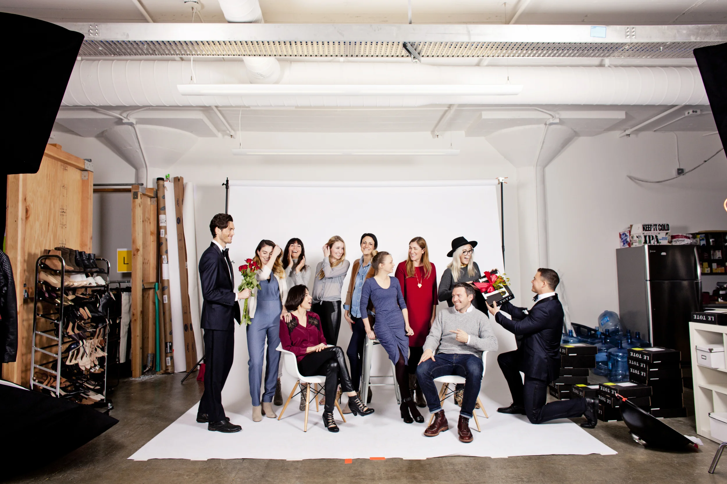 Le Tote (and Manservants!) for Racked SF