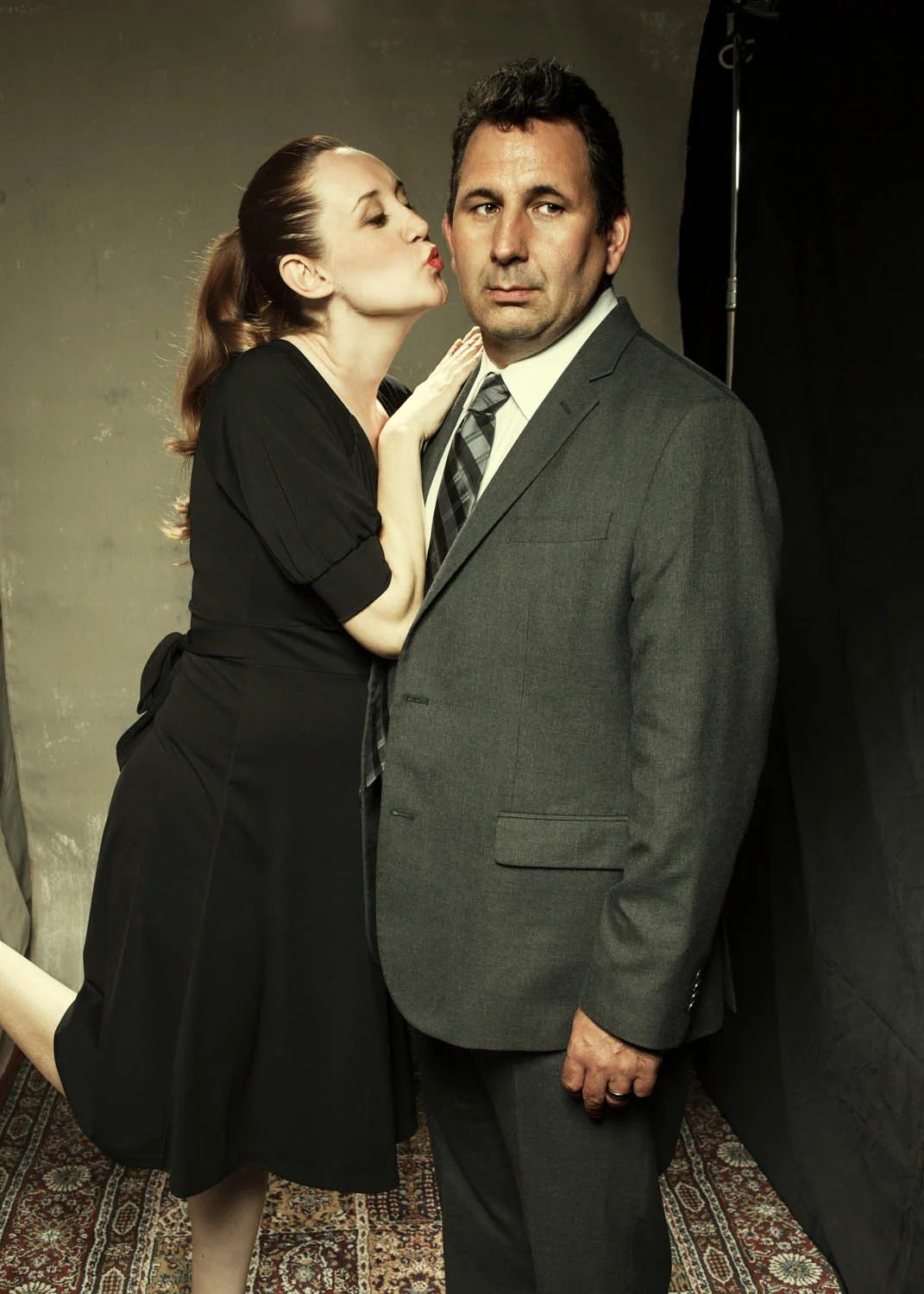 Annie Savage and Craig Cackowski