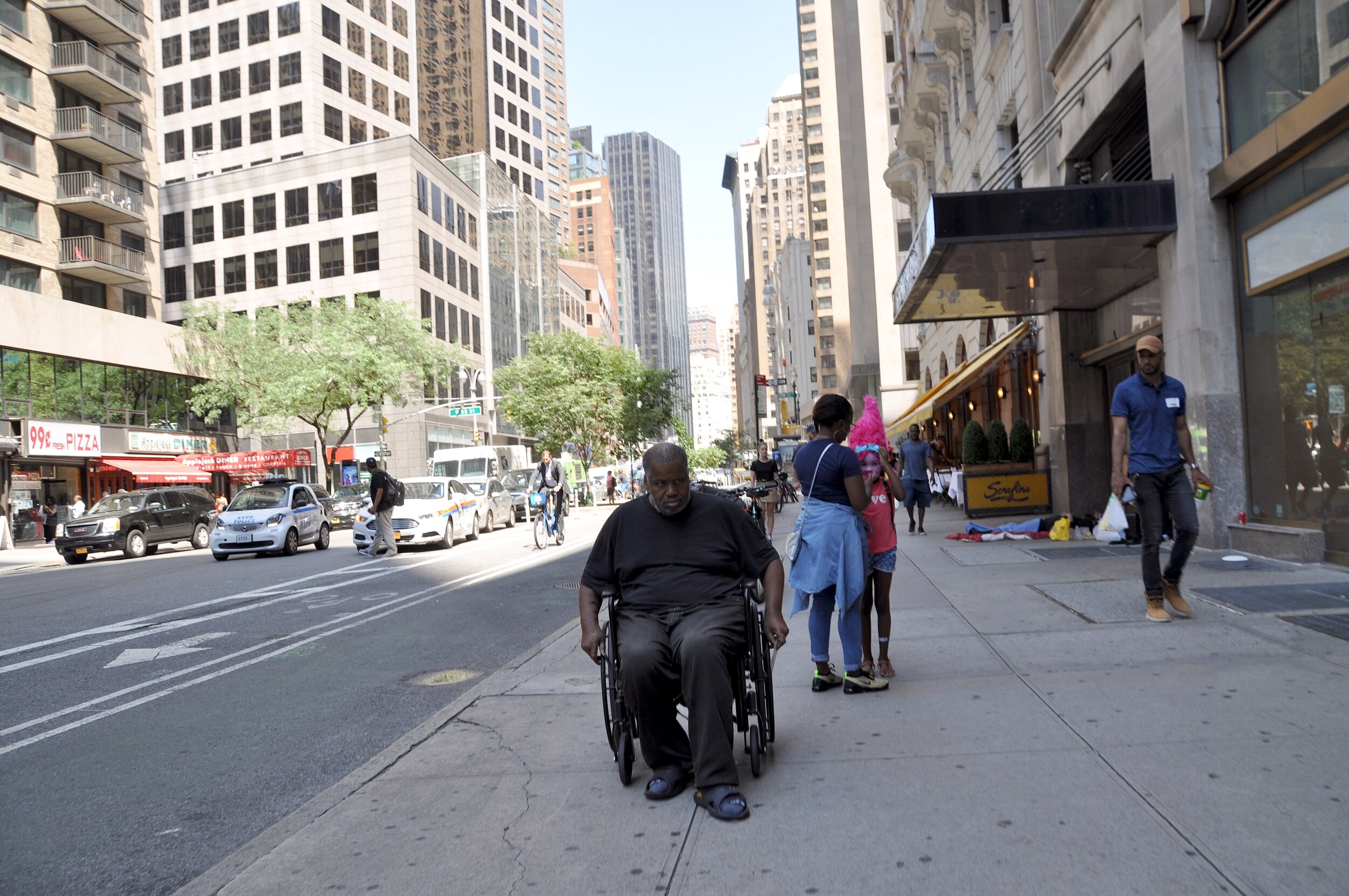 7th Ave Wheelchair - Manhattan, New York (2019)