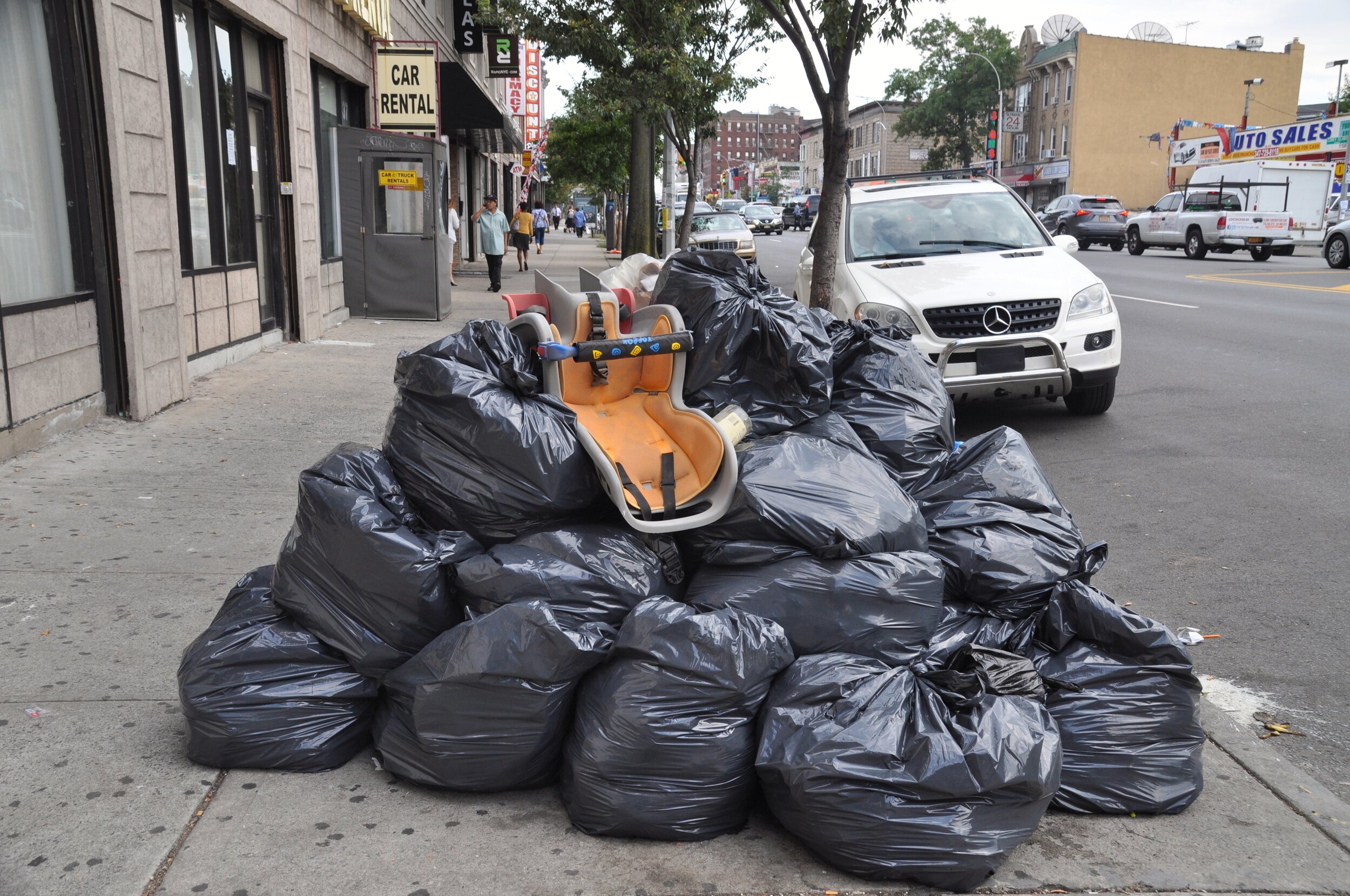Discarded Car Seat - Brooklyn, New York (2016)