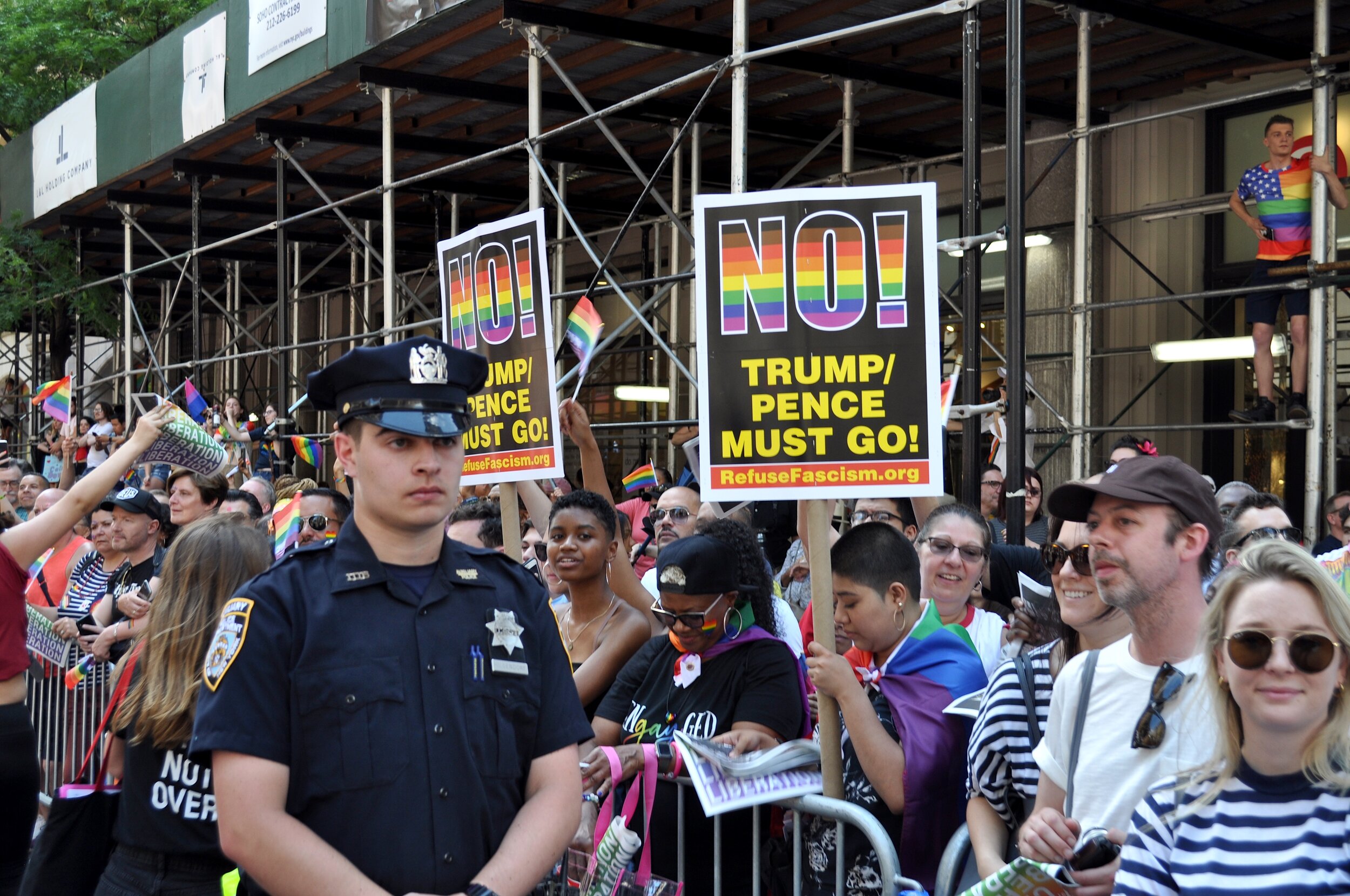 Trump / Pence Must Go - Manhattan, New York (2019)