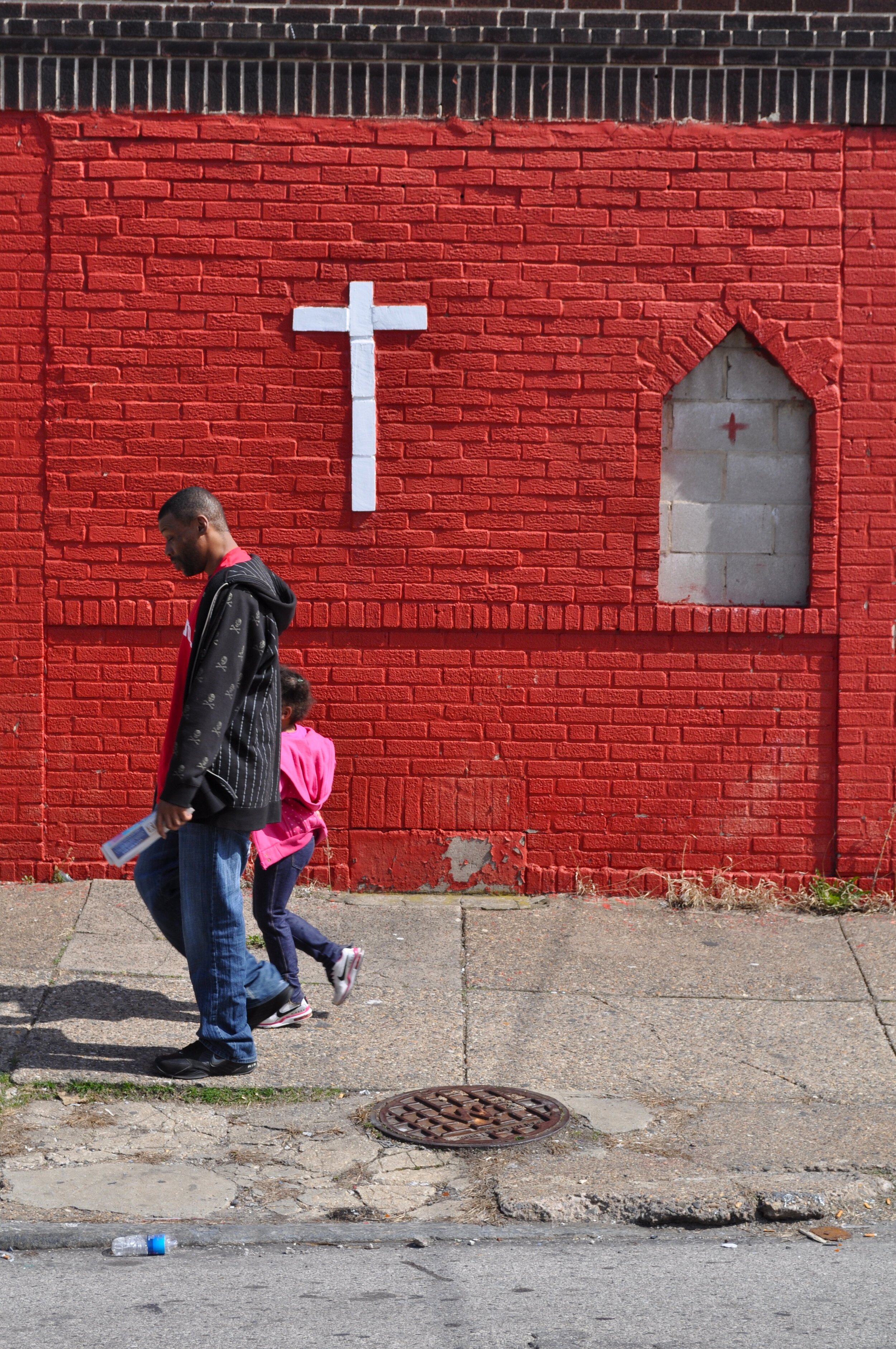 Walking With Her Protector - Philadelphia, Pennsylvania (2011)