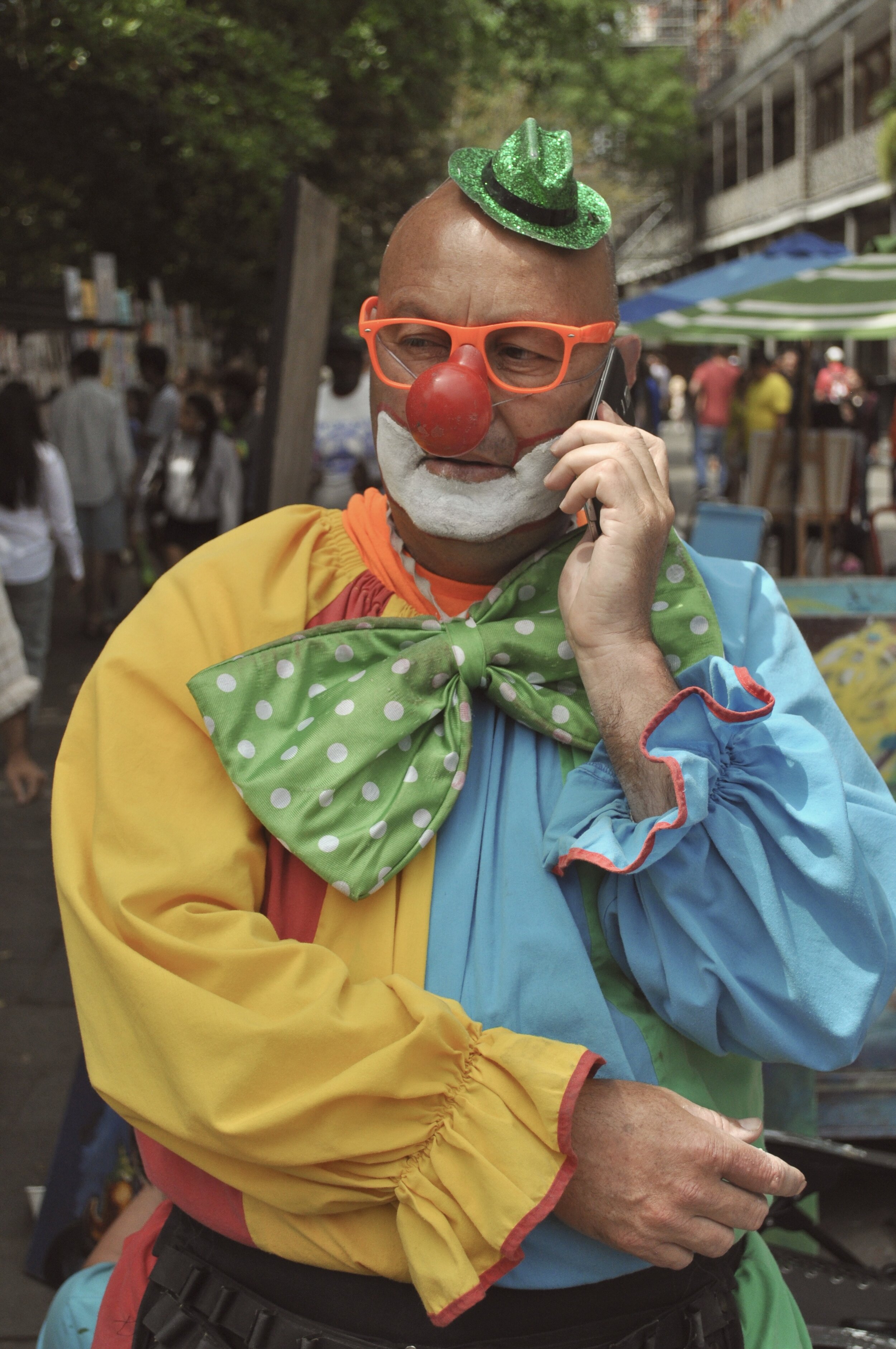 Clown On The Phone - New Orleans, Louisiana (2015)
