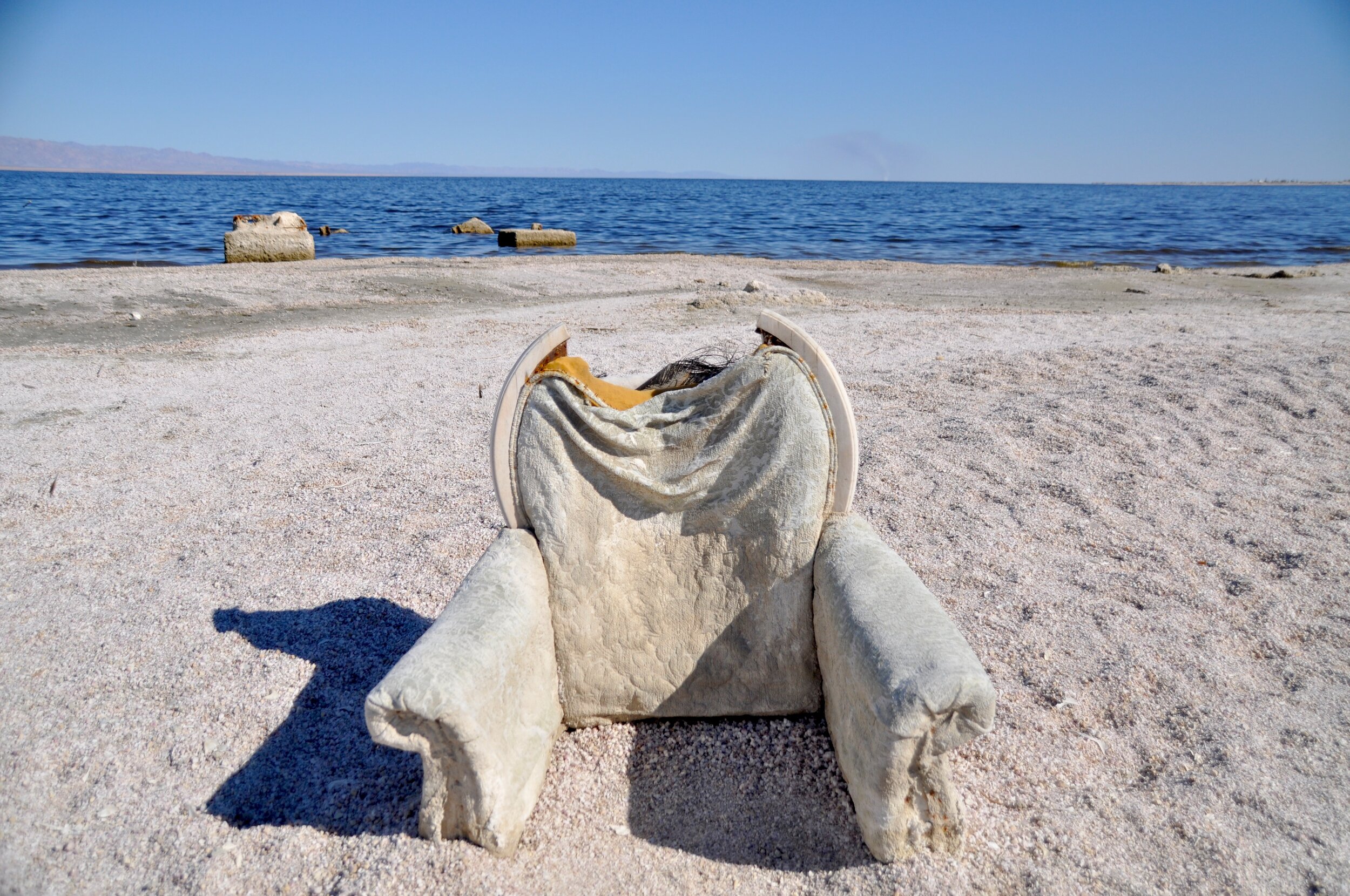 Beach Chair - Salton Sea, California (2017)