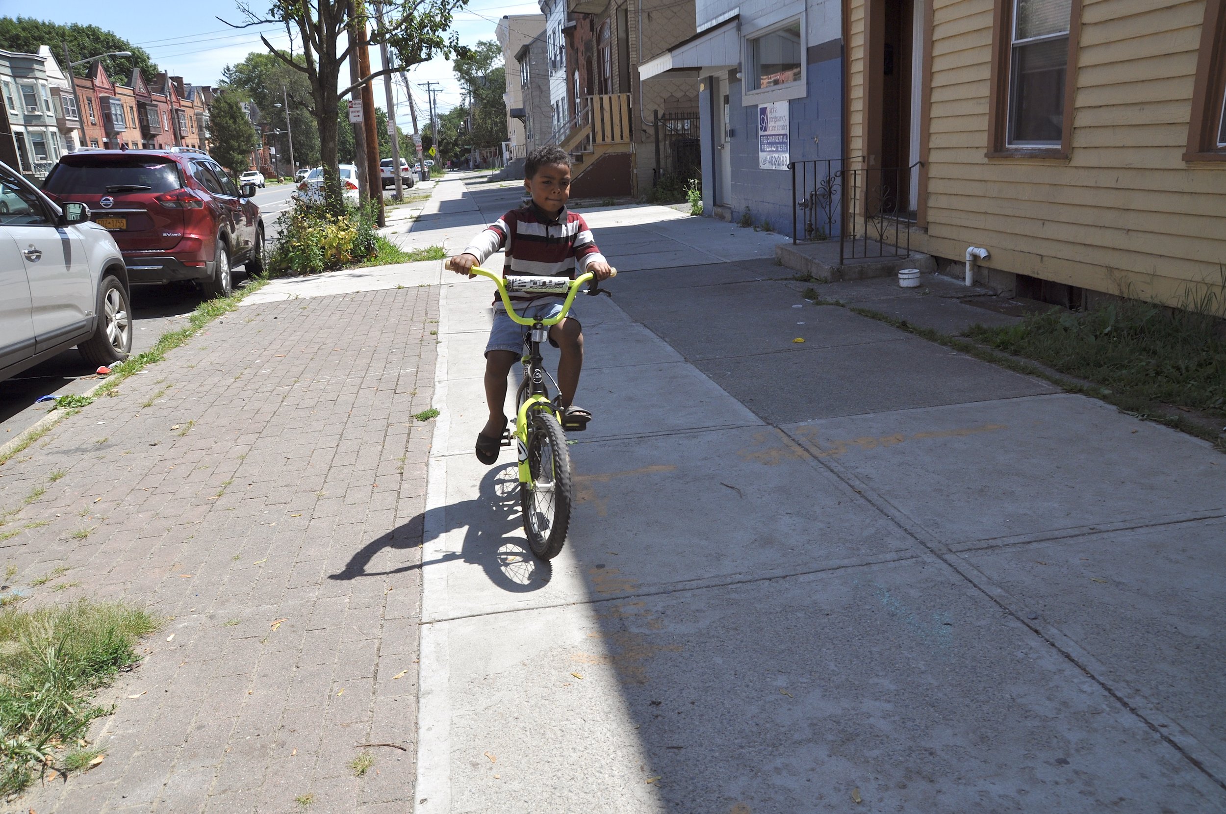 2019 Sidewalk Biker - Albany NY T.JPG