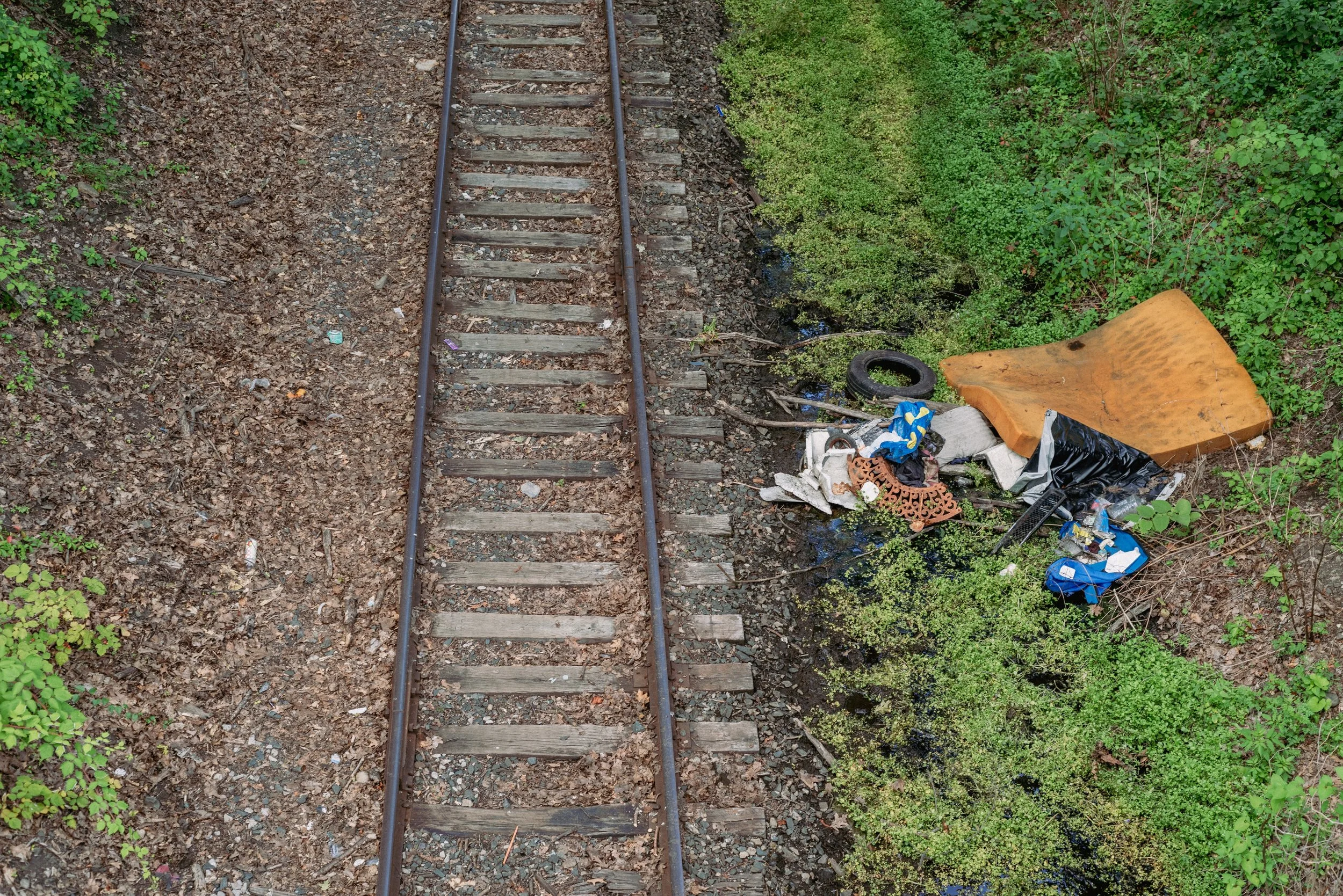2025 Train Tracks With Garbage 1 - Newburgh NY L.jpg