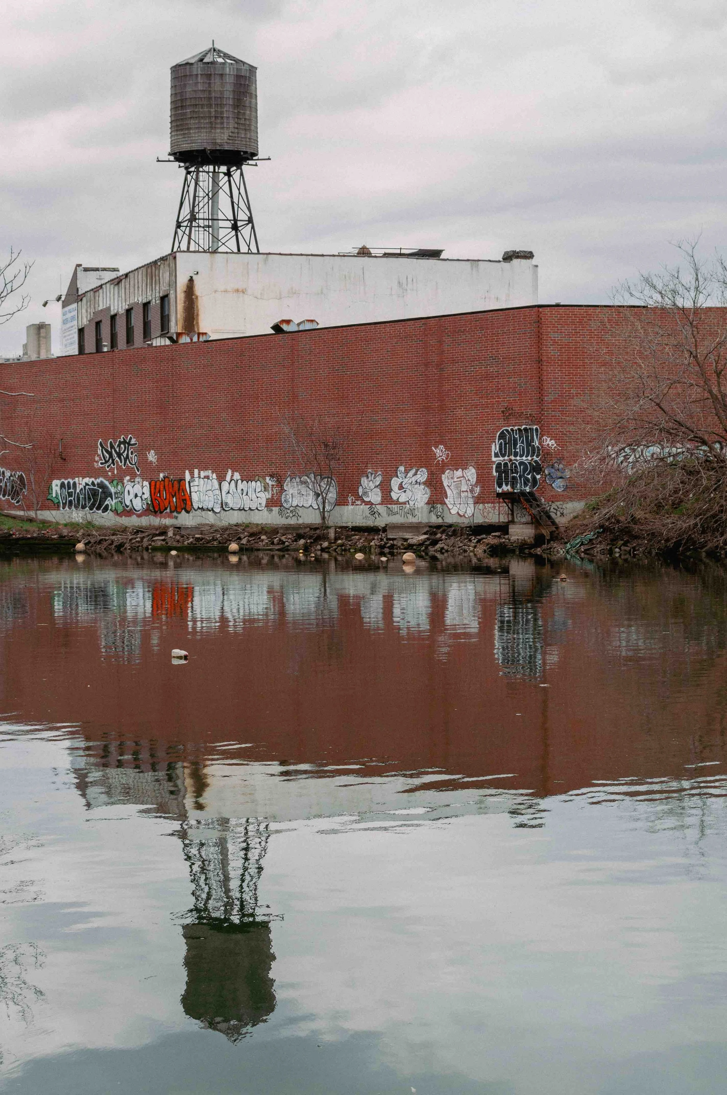 2012 Water Tower Reflected - Brooklyn NY L.jpg