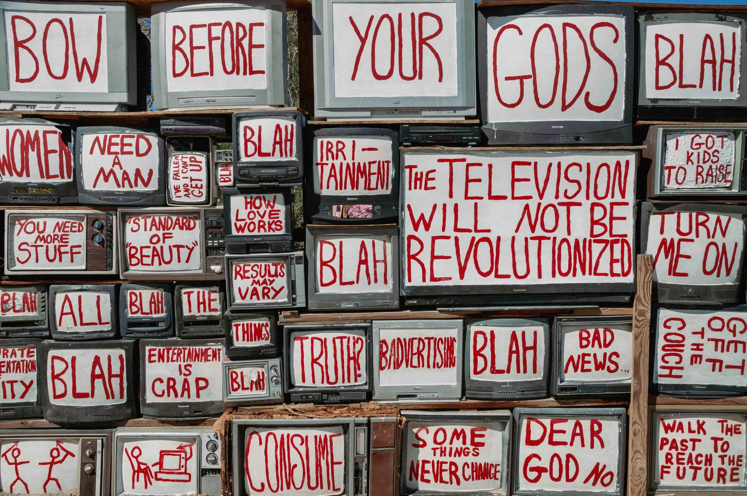 2017 The Television Will Not Be Revolutionized - Slab City CA L.jpg