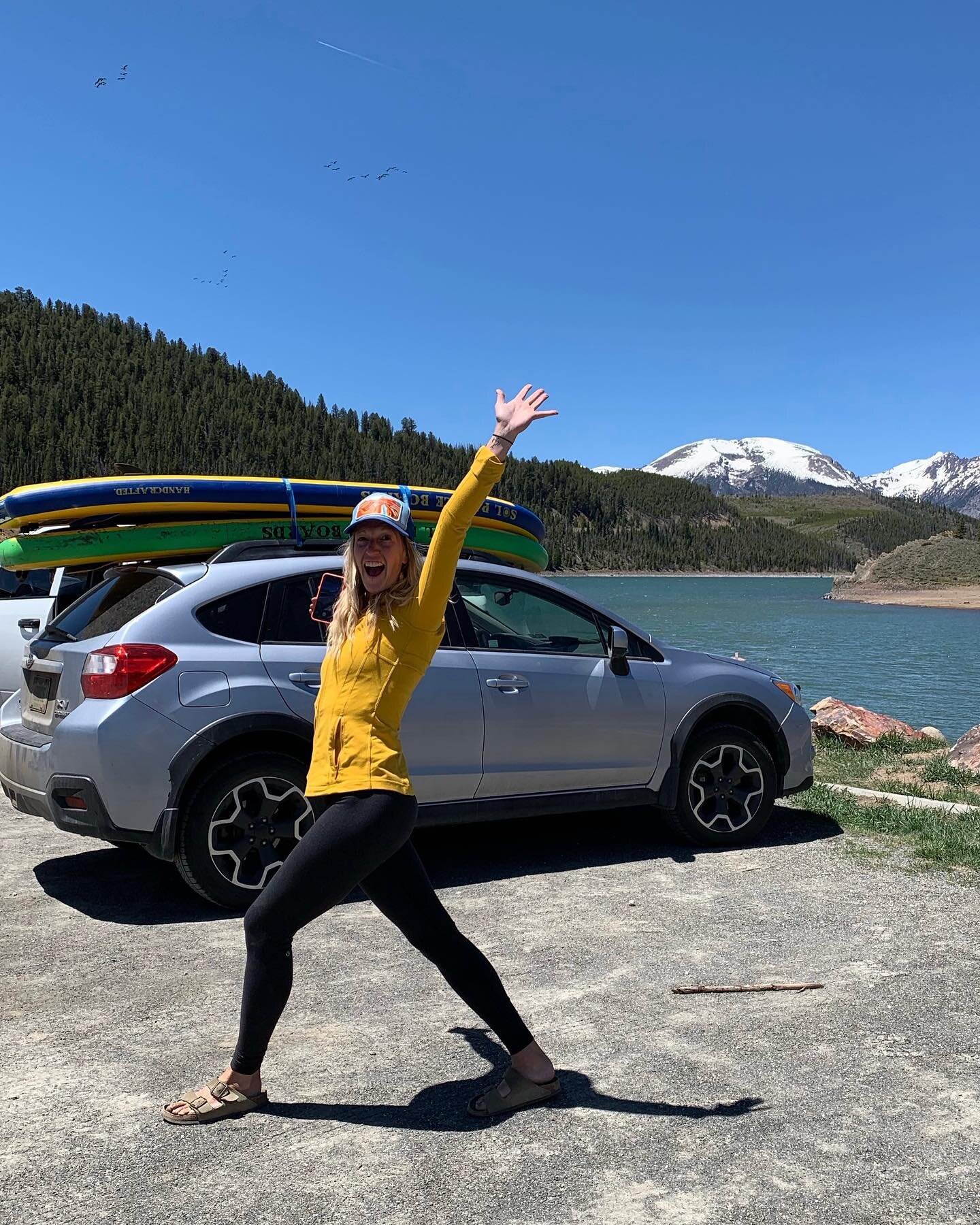 How I feel about SUP season 👐🏼

@leslieglenn headed to the water and tested out our board inflating skills (needs work), water (needs heat), and mindset (being on the water is life). 

If you&rsquo;ve thought about getting certified to teach SUP Yo