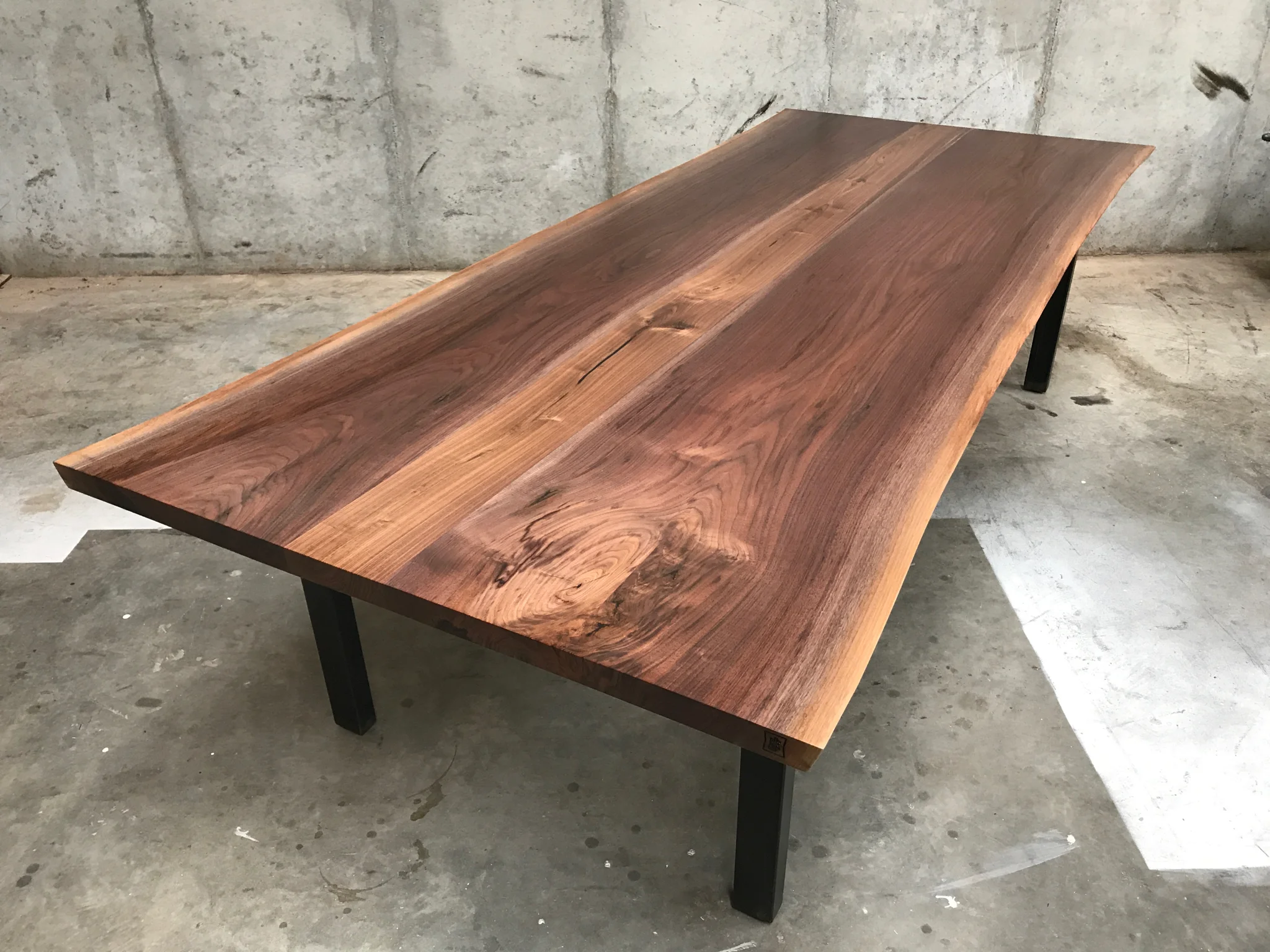 Jack Ellis Company - NCR Live Edge Walnut Conference Table