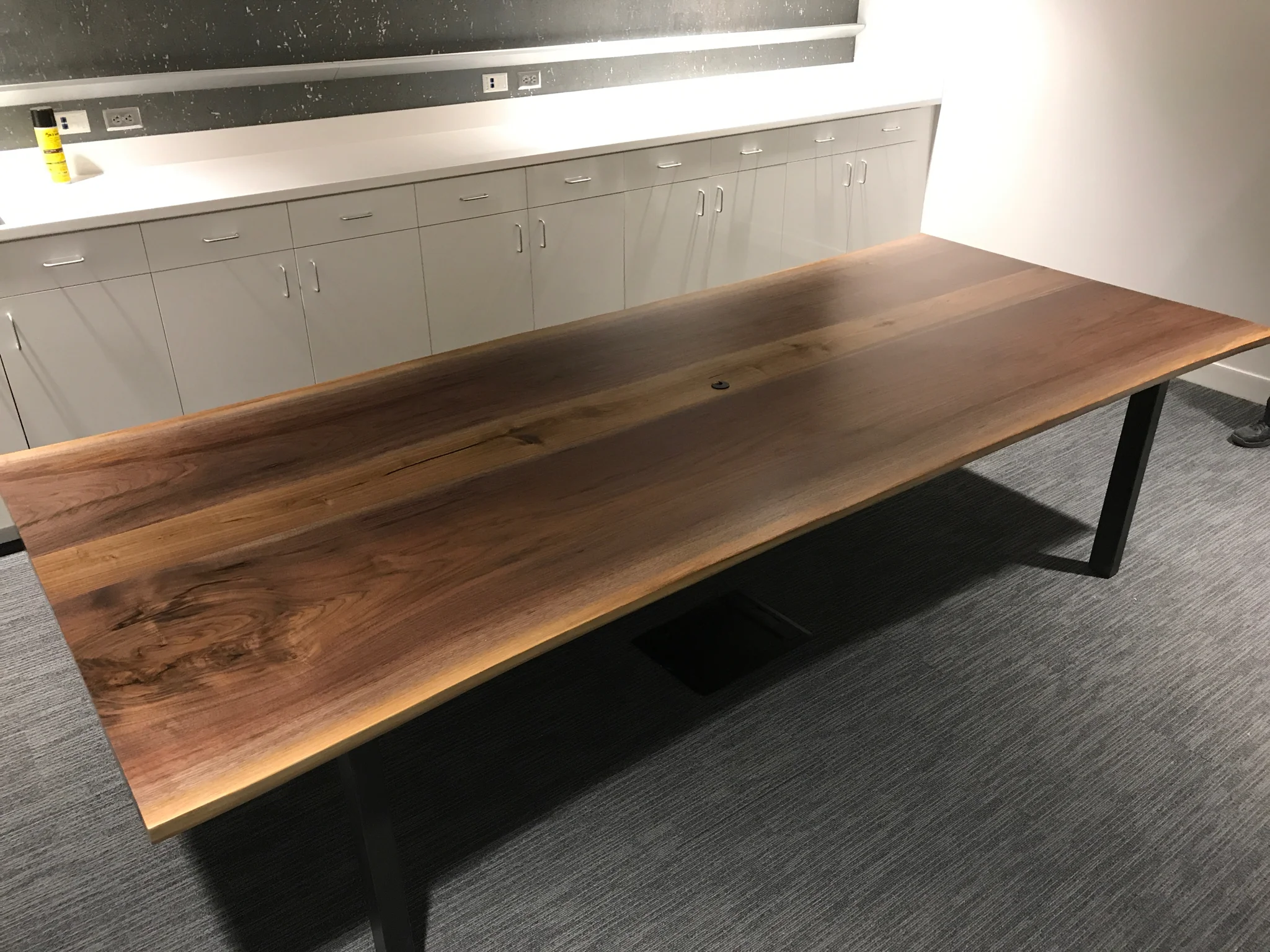 Jack Ellis Company - NCR Live Edge Walnut Conference Table