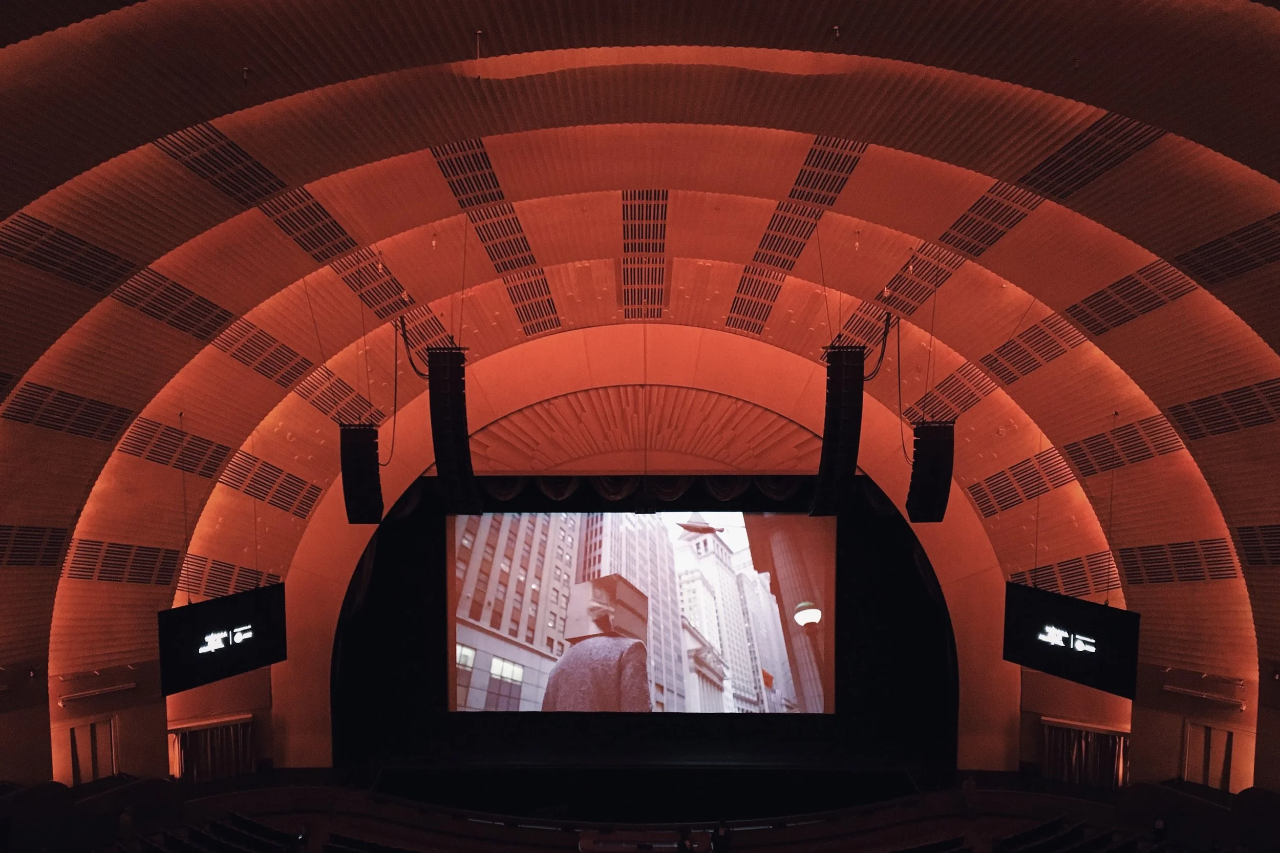 Premier at Radio City Hall during Godfather's cast reunion.