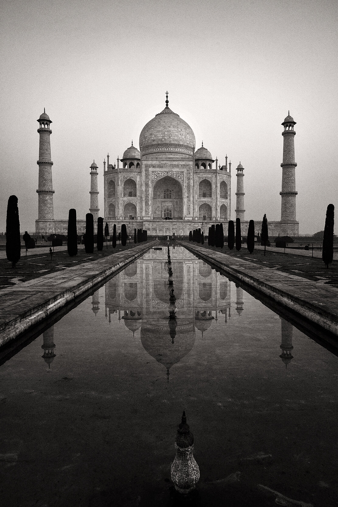 Foggy Sunrise & Taj