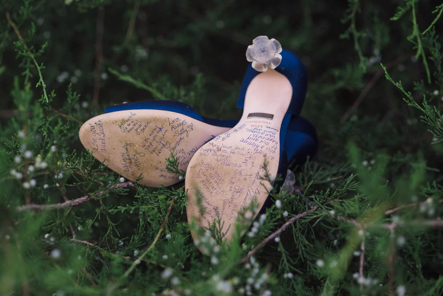 Blue Shoes in Juniper