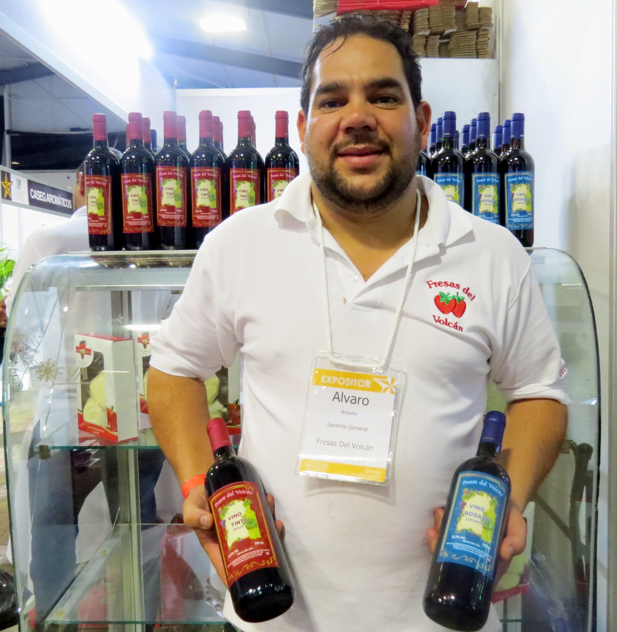 “La expo fue una importante ventana de exposición y le sirvió para establecer contactos que de otra forma no hubiese obtenido, ya que pudieron lograr que empresarios de todo el país probaran sus productos. La empresa cuenta con capacidad de producción a gran escala y con posibilidad de distribución a todo el país. Álvaro Amador, gerente general de Fresas del Volcán.