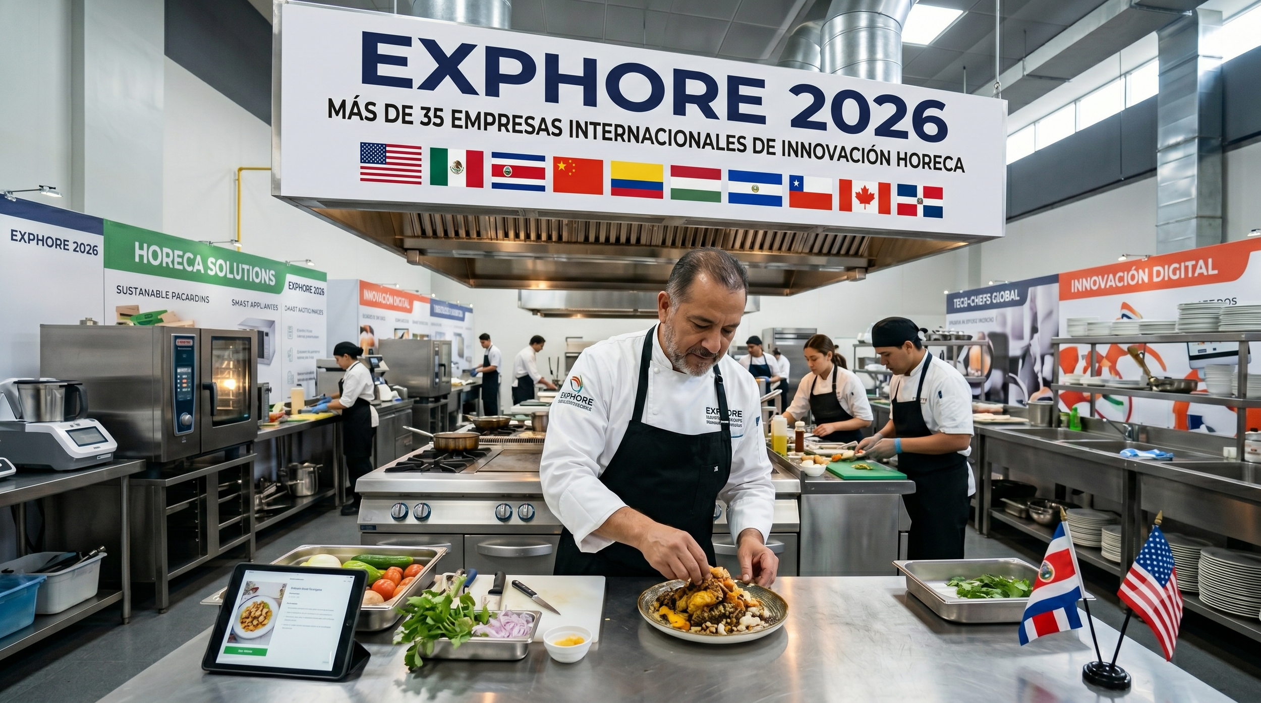 Más de 35 empresas internacionales participarán en EXPHORE y traerán innovación para la industria HORECA