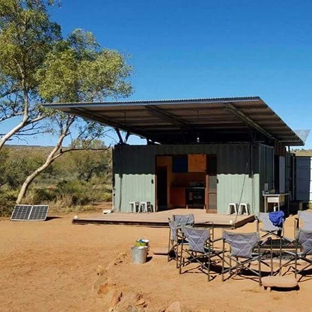 LARAPINTA, NT

This project is a series of temporary camp structures to add amenity to high-end walking tours along the Larapinta Trail in Central Australia&rsquo;s West MacDonnell National Park.

The camp is devised as a grouping of sleeping platfor