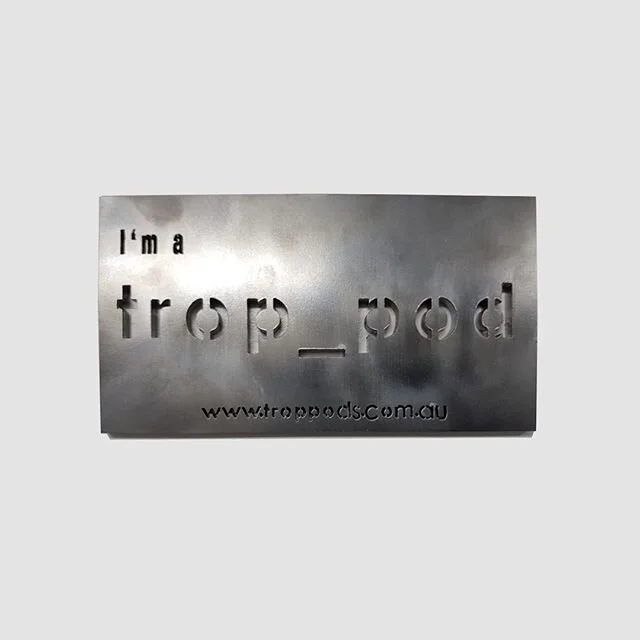 Sustainability
 Trop pods are constructed with a lean approach to material content and finishes
 Reduced use of high embodied materials
 No use of glass, aluminum, concrete
 Selected timbers have been sourced from small parcels tagged for waste
