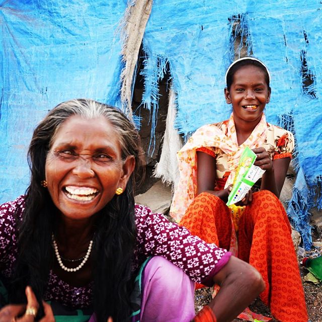 Women from the fishing village chatting and laughing. #urbexphotography #street #fishing #fishingvillage #india #fun #laughter #blue #india