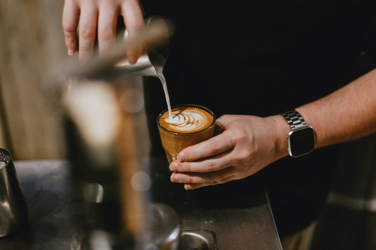 Coffee shop visit