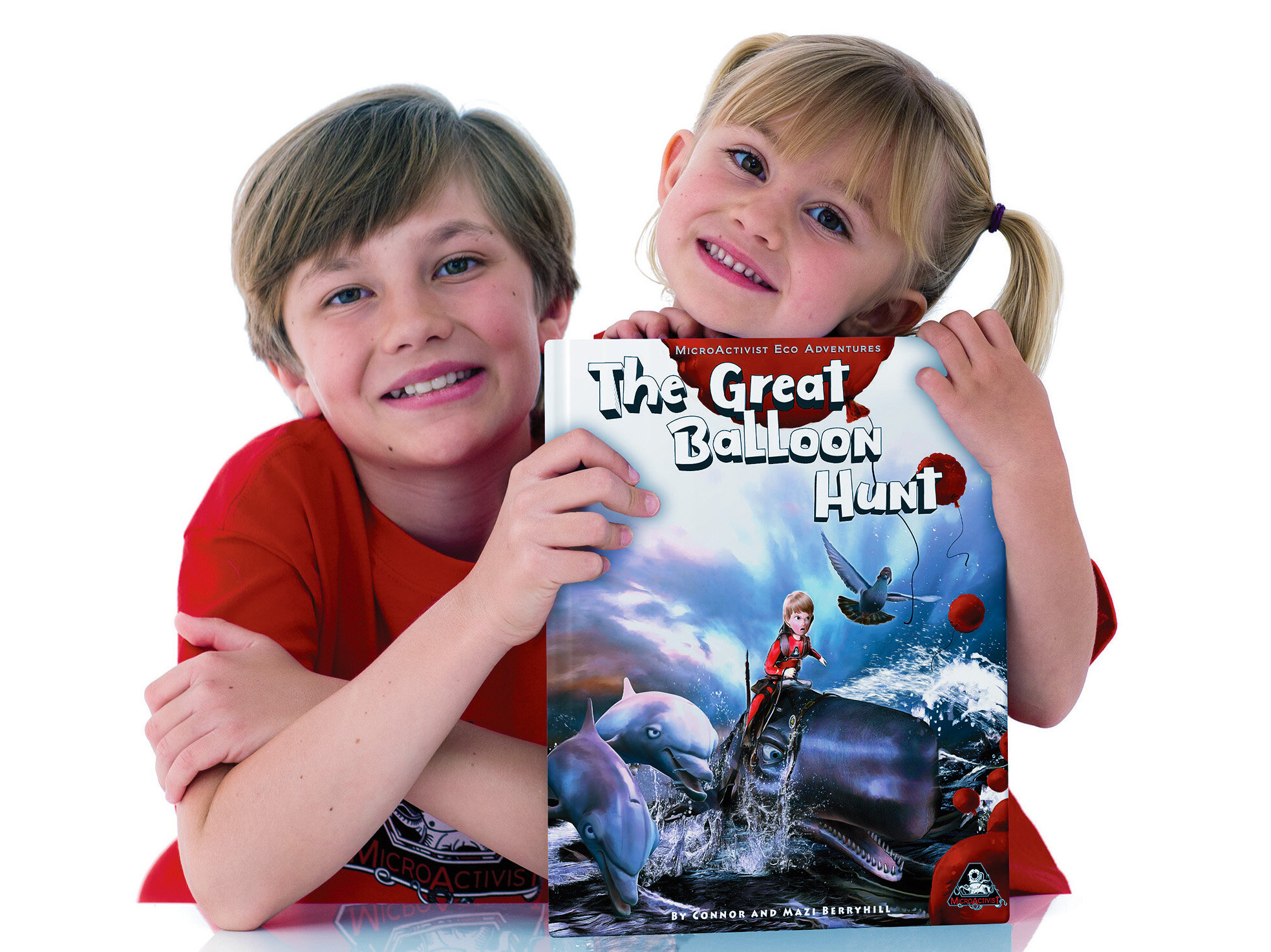 mazi and connor holding book.jpg