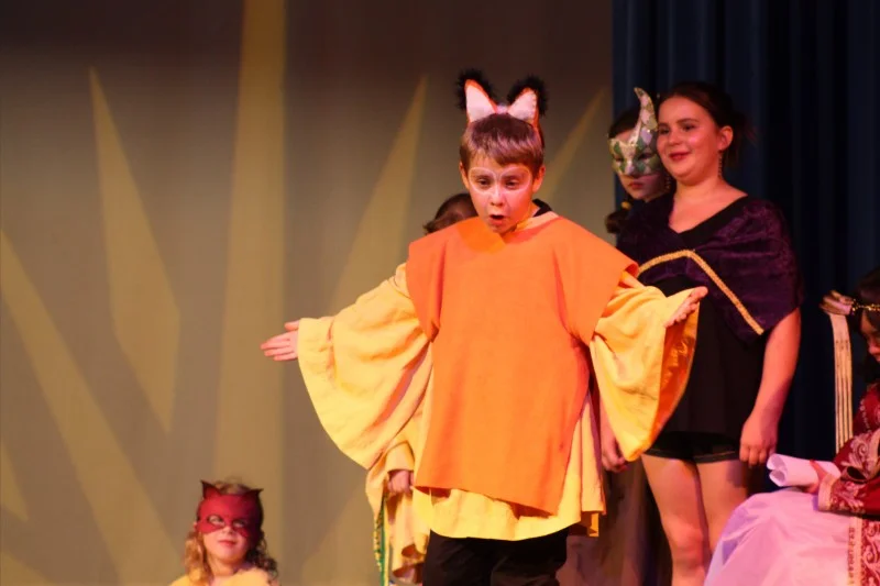 Since we write our own shows, we can make sure kids get interesting parts that are appropriate to their ages.
