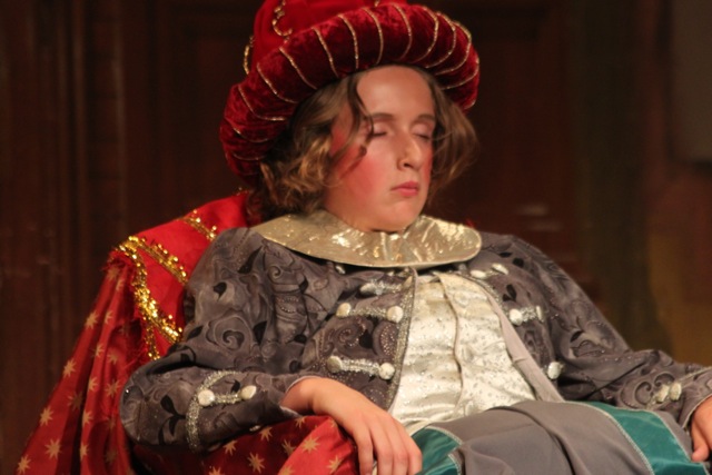 And the ever-lively King Henry VIII--ummmm, your highness?