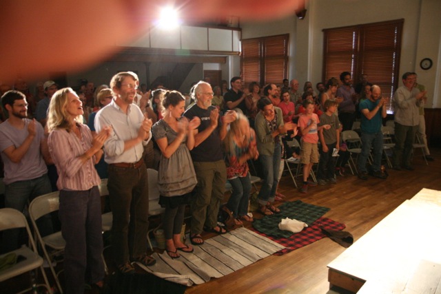The audience sure seemed to like it!