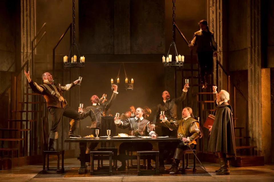 The generals live it up in Wallenstein , directed by Michael Kahn, Shakespeare Theatre Company, 2013.