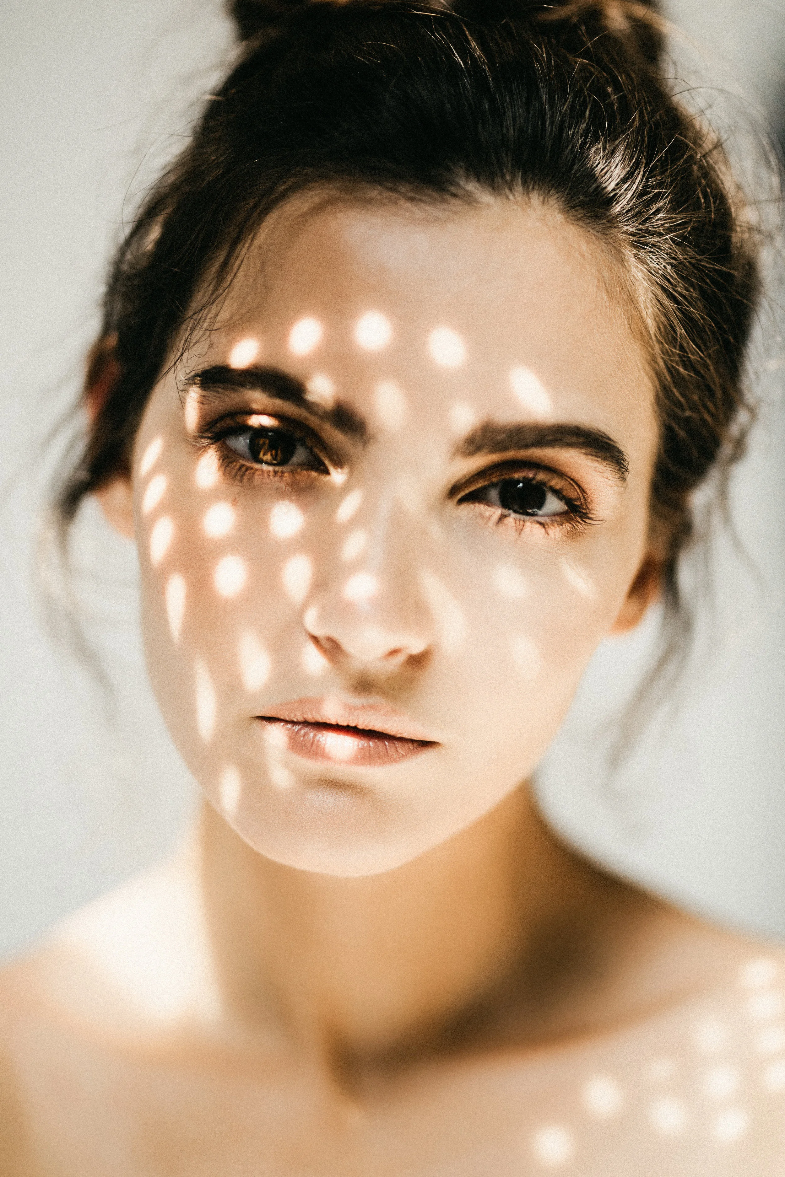 Portrait of women in interesting light, Victoria portrait photographer