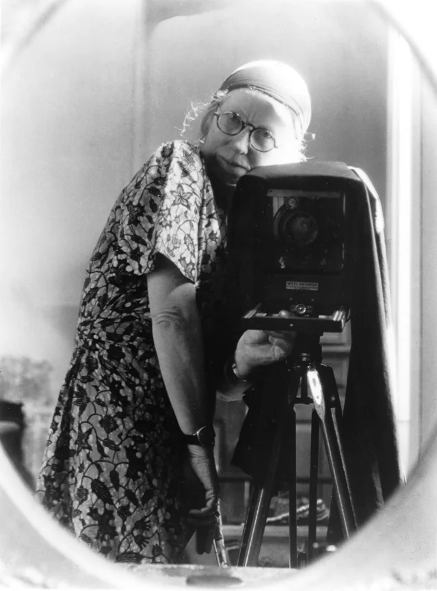 Self Portrait in Mirror, Hume, 1934