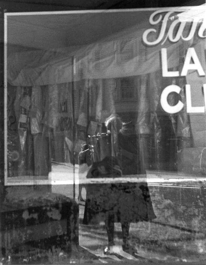 Self Portrait in Window, circa 1960