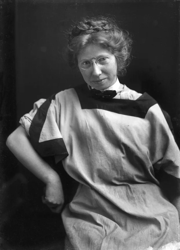 Self Portrait, Edward Curtis Studio, 1908