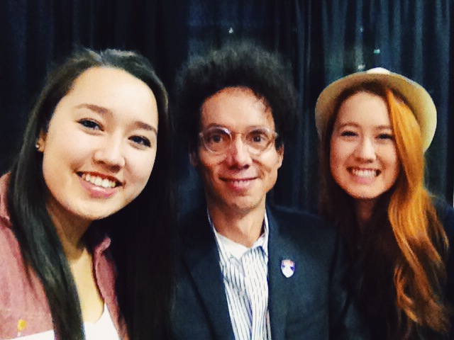 Selfie with Malcolm Gladwell!