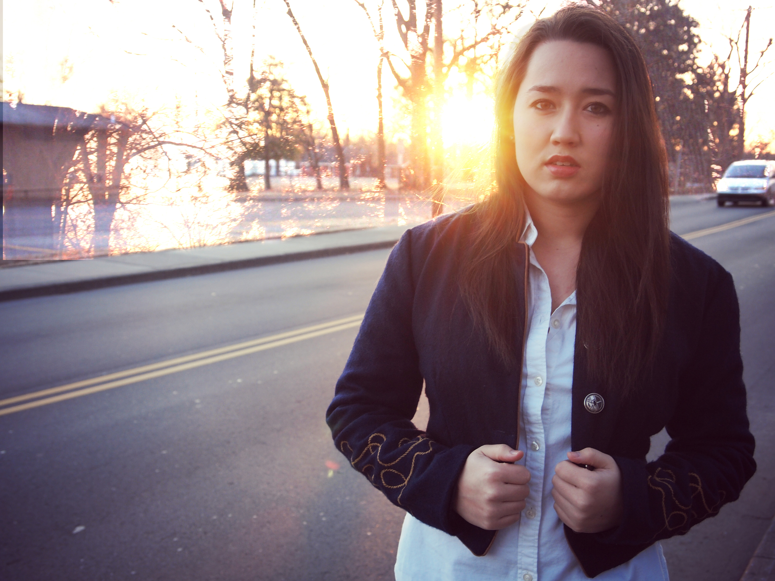 White oxford: American Eagle