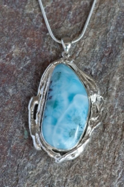 Larimar. Silver 925