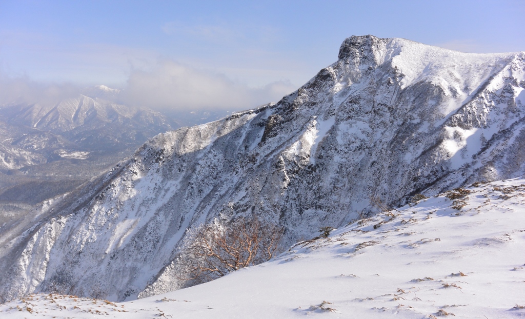 The side of the peak you do not ski down. © The Powder Project Pty Ltd
